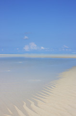 dessin du sable en bord de plage