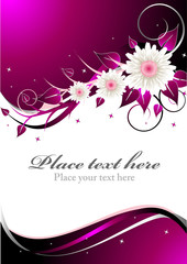 Pink Invitation Card