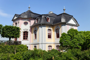 das Rokoko-Schloss der Dornburger Schlösser