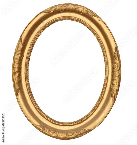 Vintage Round Frame Decor Baroque Antique