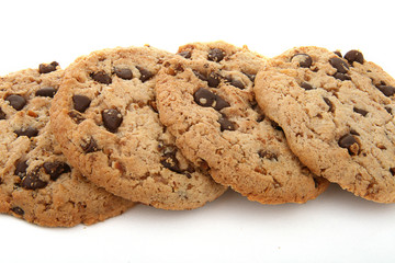 cookies, gâteaux aux pépites de chocolat