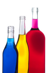 wine bottles