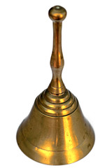 clochette en bronze dor&eacute;