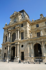 antique city building in paris