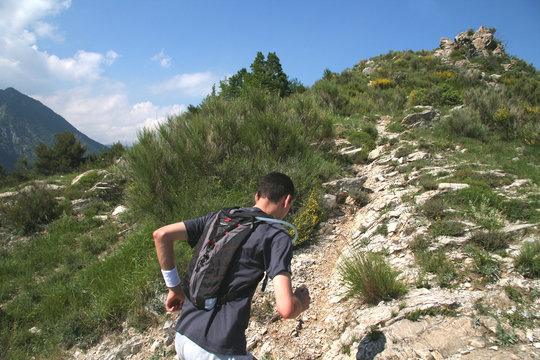 Athl&eacute;tisme en montagne