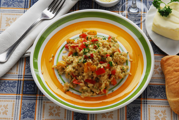 Risotto alla vogherese - Primi piatti della lombardia