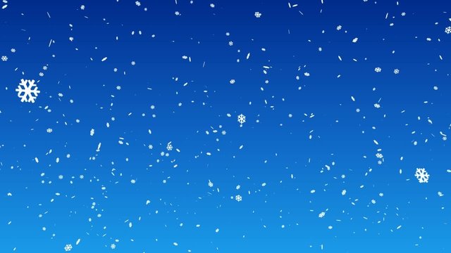 animation neige