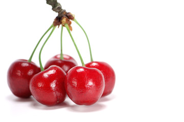 Red cherries
