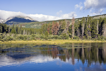 Lake in Rocky Mountain National Park