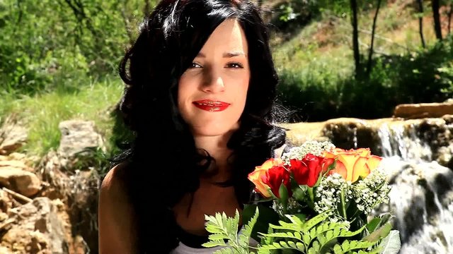 les fleurs....