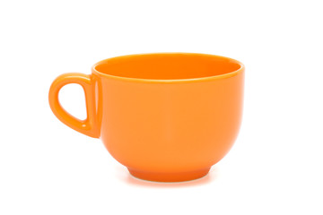 orange cup