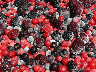 Tiefkühlbeeren