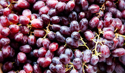Red grapes