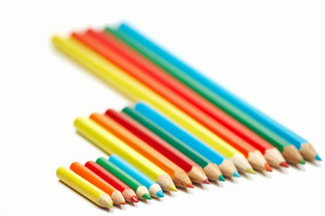Fototapeta premium Colored pencils