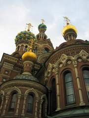 Fototapeta na wymiar Old russian cathedral