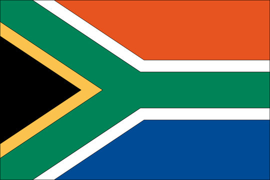 Drapeau Afrique du Sud