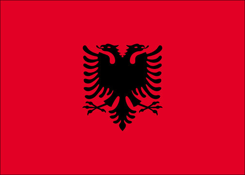 Drapeau Albanie