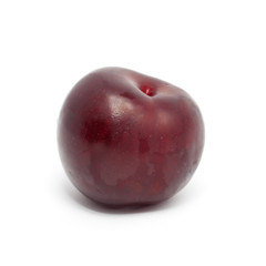 Plum berry isolated on white