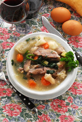 Bollito misto con verdure