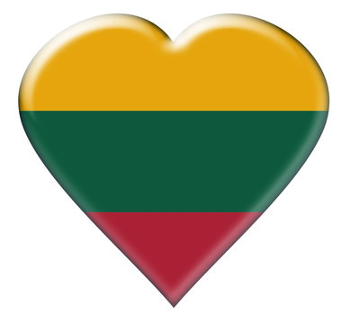 Icon of Lithuania Flag