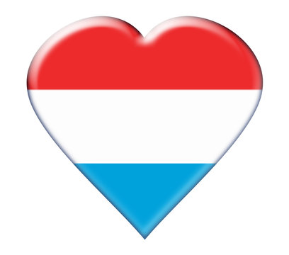 Icon of Luxembourg Flag