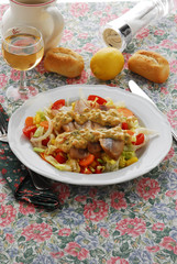 Aringa con giardiniera - Secondi di pesce del veneto