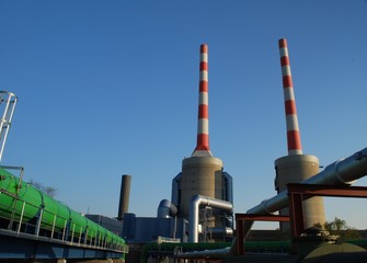 Factory near the Danube