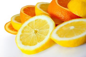 Naklejka na ściany i meble citrus slices