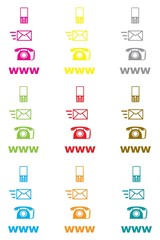 simple business card_icon