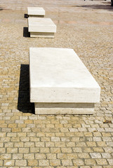 kamienna ławka © Wisiel