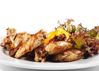 Hot Meat Dishes - Fried Chicken Wings