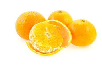 three and half mandarins