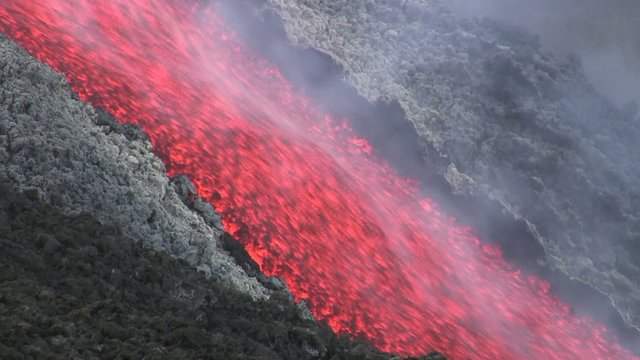 Lavastrom am Etna