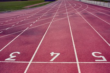 Piste d'athlétisme