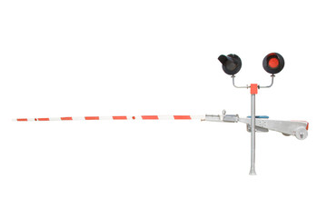 barrier and traffic light
