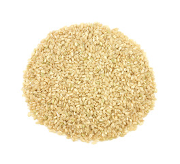 Organic short brown rice