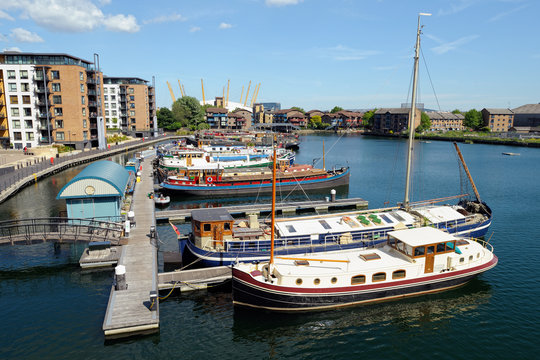 Blackwall Basin Docklands London England UK