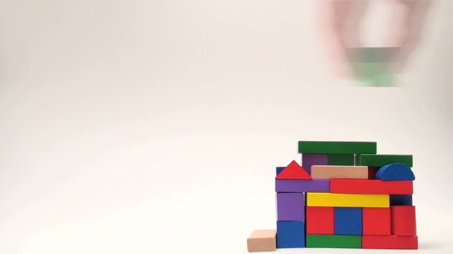 Building blocks with copy space - HD