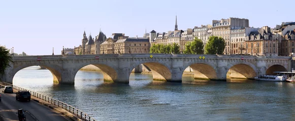 Fototapeten Paris - Neue Brücke © Danielle Bonardelle