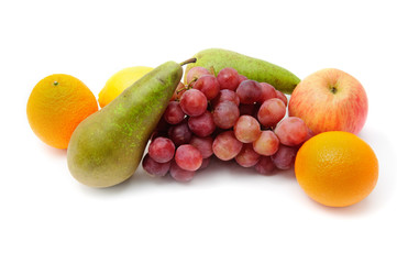 pears apple grape lemon orange