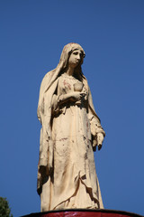 Fototapeta na wymiar Estatua virgen