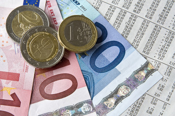 Börsenkurse mit Geld