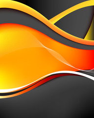 Orange abstract background