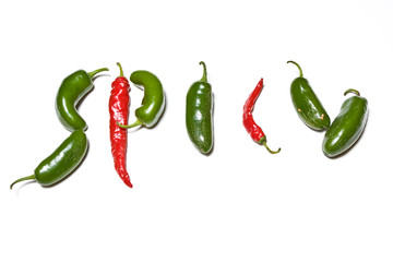 Spicy Jalapeno and Chilli Peppers
