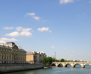 Obraz premium antique city view in paris Europe