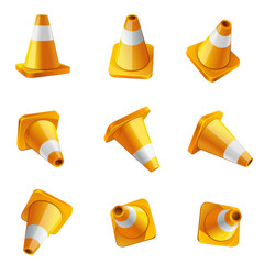 Set of cones