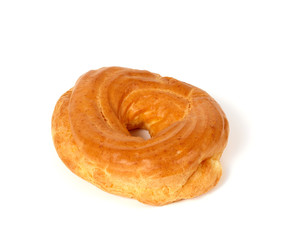 Roll filled by cottage cheese