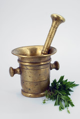 Mortar and pestle