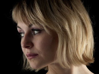 Beautiful blonde portrait