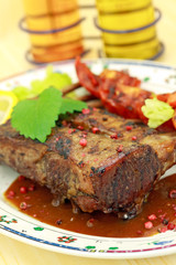 Lamm Medaillons - Filet- mit Gemüse